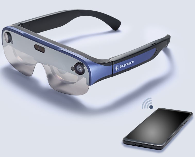 Qualcomm wireless AR glasses concept design 2022