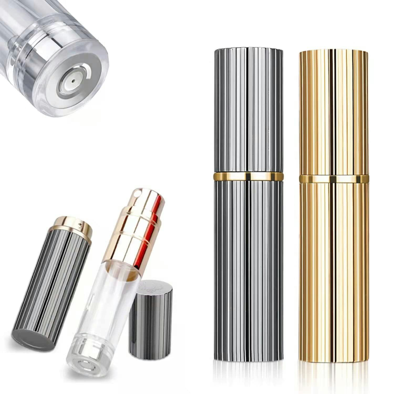 BRILIFLED Mini Refillable Spray Perfume Bottle