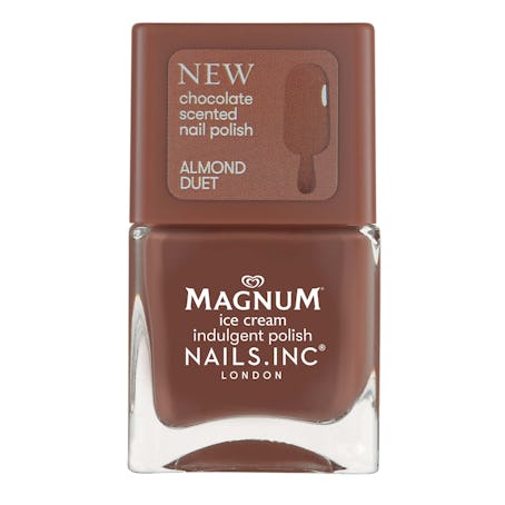 Magnum Ice Cream Glazed Almond Chocolate-scented Nail Polish