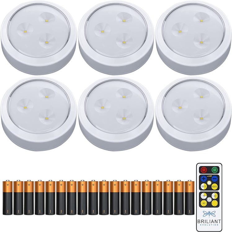 Brilliant Evolution LED Puck Light (6-Pack)