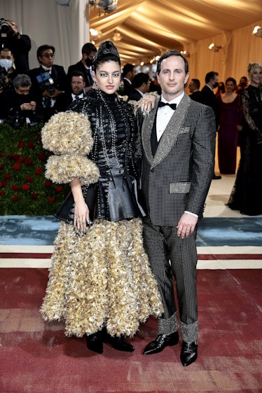 Isabelle Boemeke and Joe Gebbia attend The 2022 Met Gala Celebrating "In America: An Anthology of Fa...