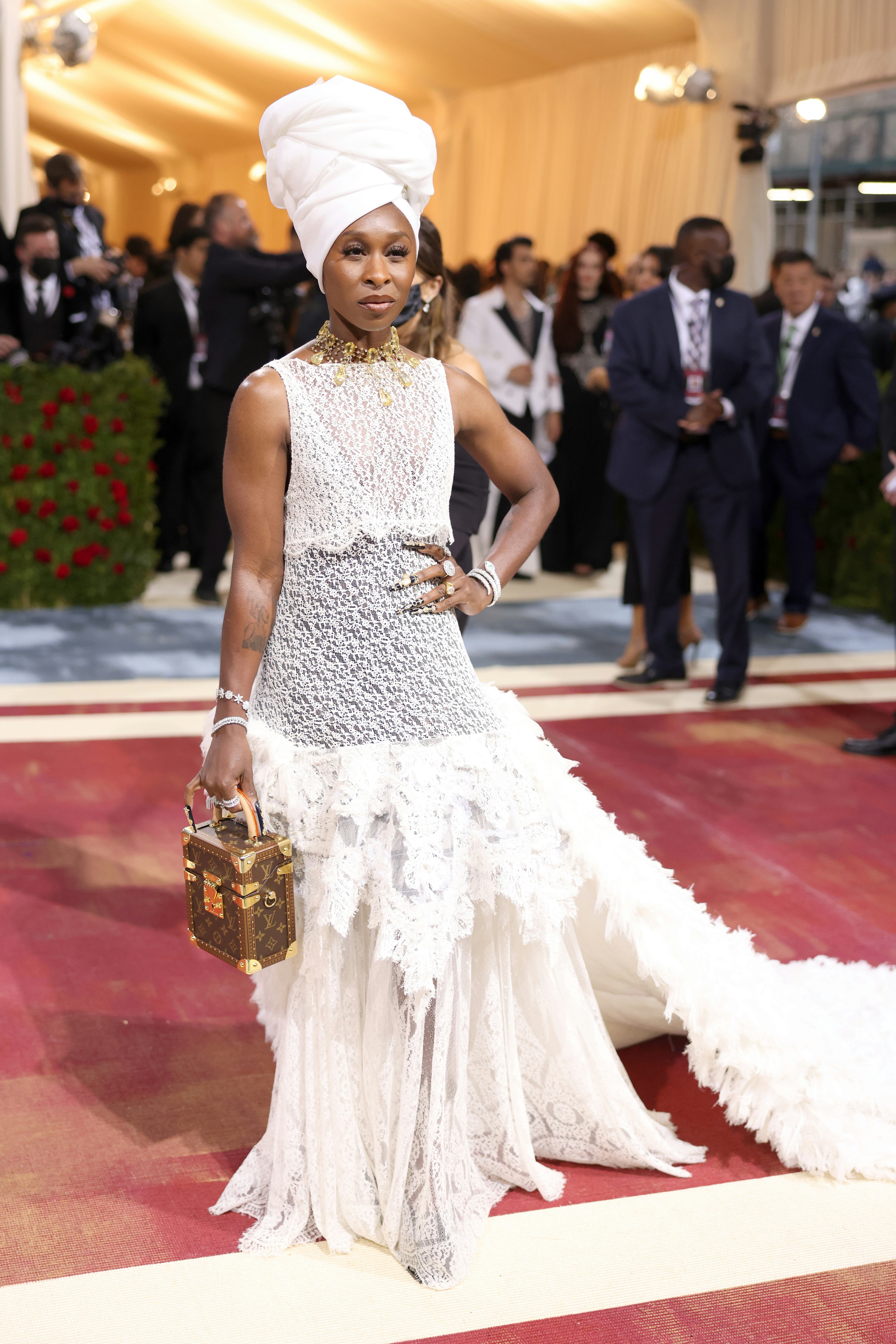 Cynthia Erivo attends The 2022 Met Gala 