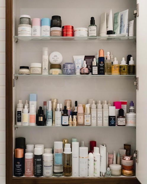 skin care cabinet