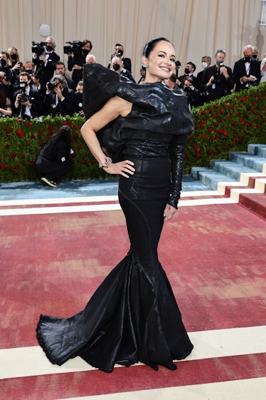 Lisa Airan attends The 2022 Met Gala Celebrating "In America: An Anthology of Fashion" at The Metrop...