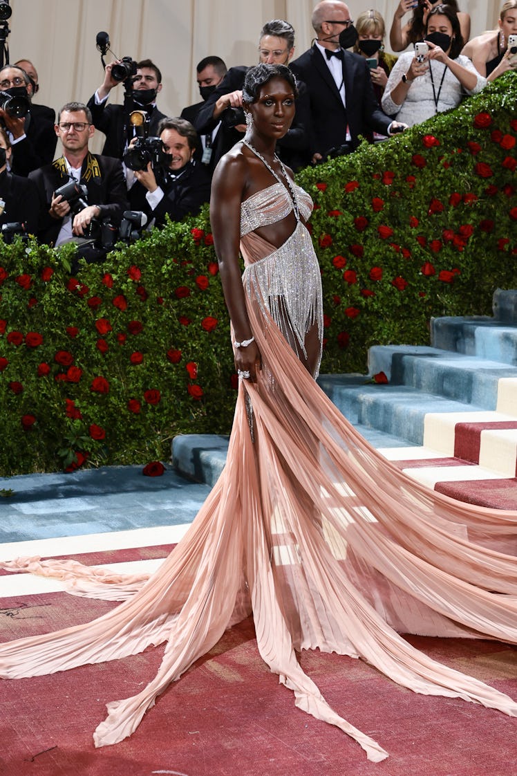Jodie Turner Smith attends The 2022 Met Gala Celebrating "In America: An Anthology of Fashion" at Th...