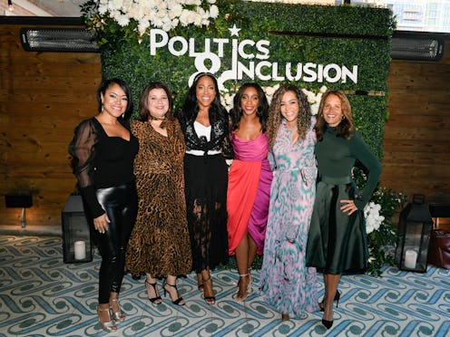 Ahead of the 2022 White House Correspondents' Dinner, CNN's Abby Phillip hosted an dinner for Politi...