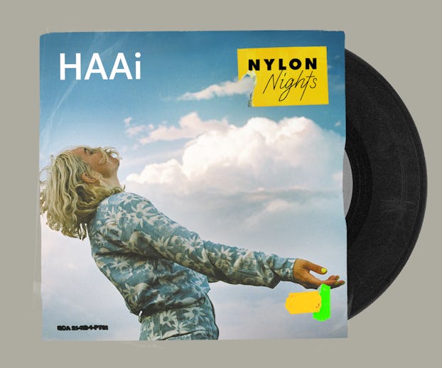Cover art for HAAi's going-out playlist with a "Nylon" nights sign