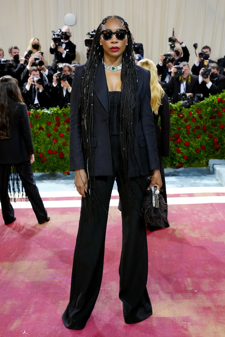 Venus Williams attends The 2022 Met Gala Celebrating "In America: An Anthology of Fashion" at The Me...