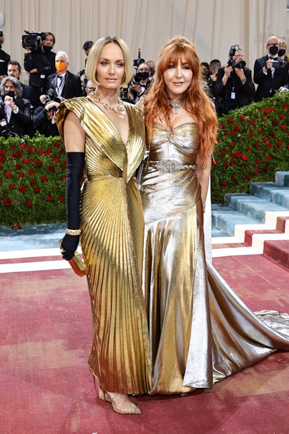Amber Valletta and Charlotte Tilbury attend The 2022 Met Gala 