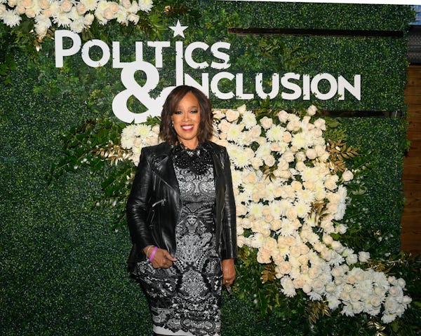 Ahead of the 2022 White House Correspondents' Dinner, Gayle King attended a dinner for Politics & In...