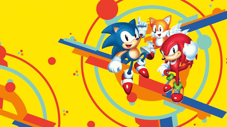 A promotional image for Sonic Mania