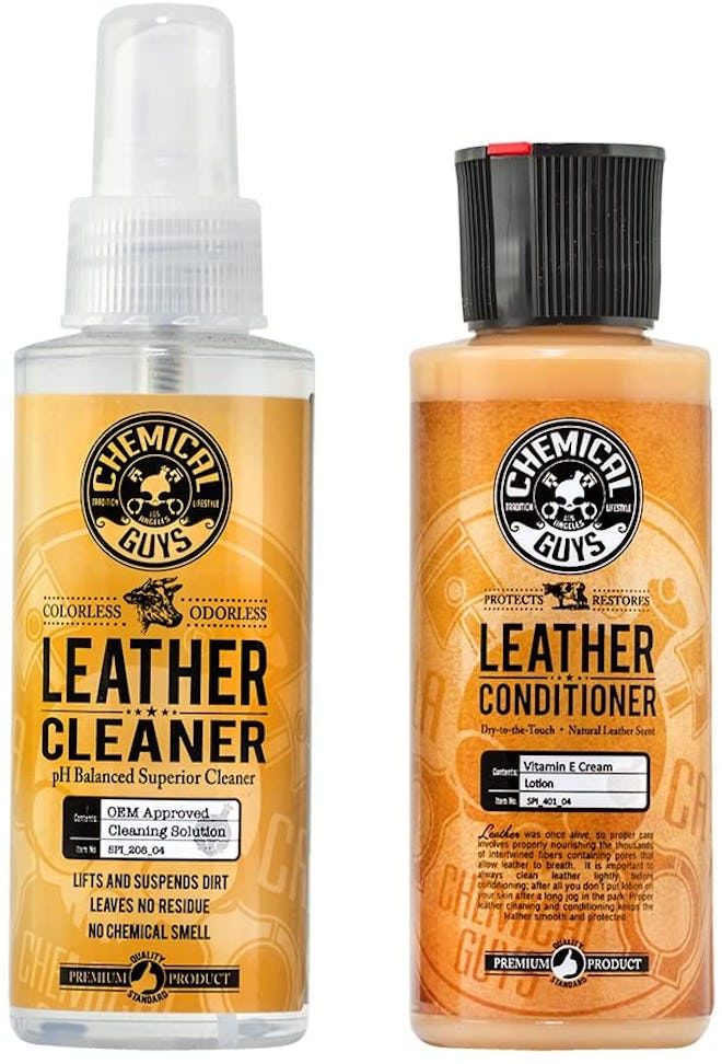 Chemical Guys Leather Cleaner and Conditioner Set