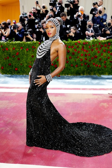Janelle Monáe attends The 2022 Met Gala Celebrating "In America: An Anthology of Fashion" at The Met...