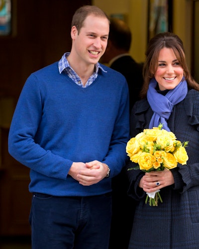 Prince William, Duke of Cambridge and his pregnant wife Catherine, Duchess of Cambridge