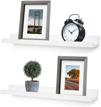 Greenco Floating Picture Shelf (2-Pack)