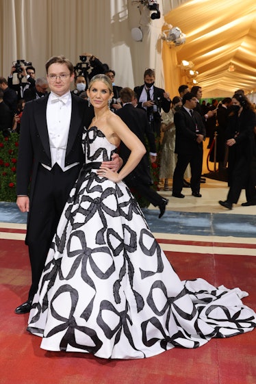 Charlie Shaffer and Elizabeth Shaffer attend The 2022 Met Gala Celebrating "In America: An Anthology...