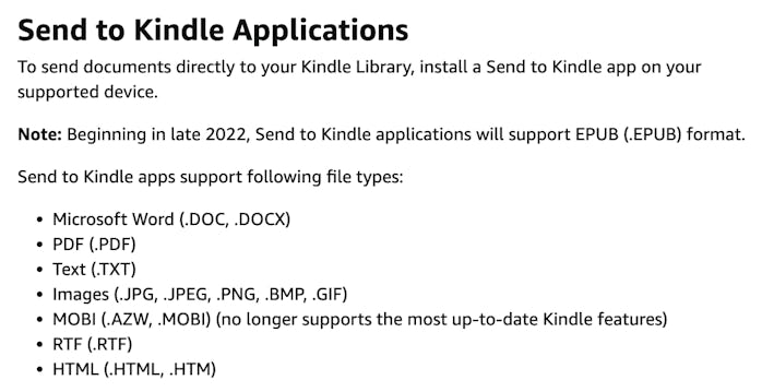Amazon's help documentation.