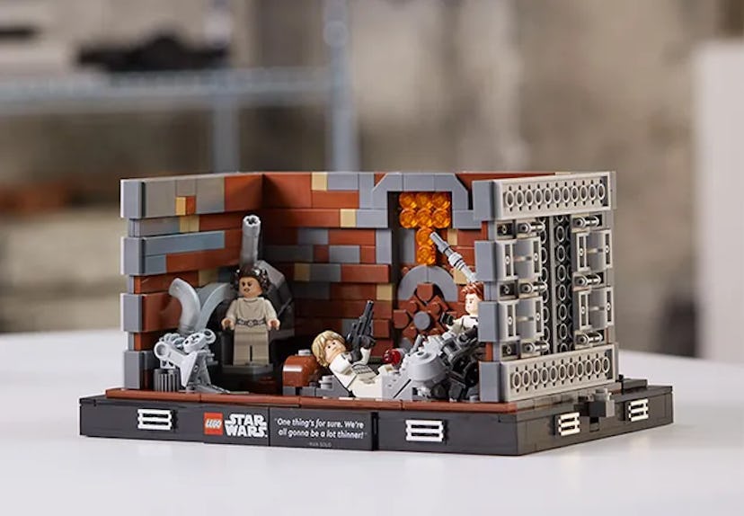 LEGO Star Wars Trash Compactor Diorama