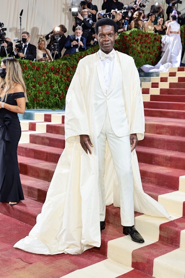 Victor Glemaud attends The 2022 Met Gala Celebrating "In America: An Anthology of Fashion" at The Me...