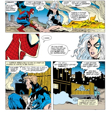 Venom and Spider-Man in Maximum Carnage