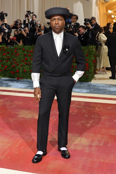 Leslie Odom Jr. attends The 2022 Met Gala Celebrating "In America: An Anthology of Fashion" at The M...