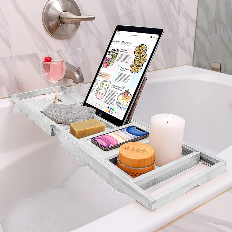 Homemaid Living Bamboo Bathtub Tray