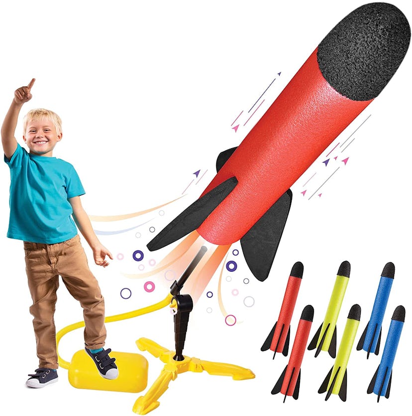 outdoor toys for toddlers foam rocket