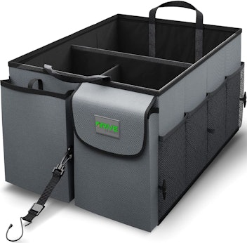 This collapsible organizer can be configured to be smaller or larger.