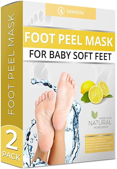 Dermora Foot Peel Mask - Lemongrass (2-Pack)