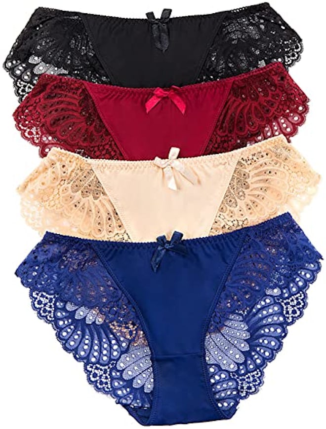 cauniss Hipster Panties (4-Pack)
