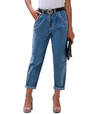 luvamia Classic High Waist Mom Jeans