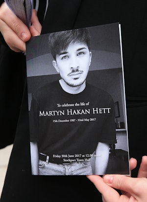 Martyn Hett, Dan Hett's brother, who was killed at the Manchester Arena bombing on May 22, 2017