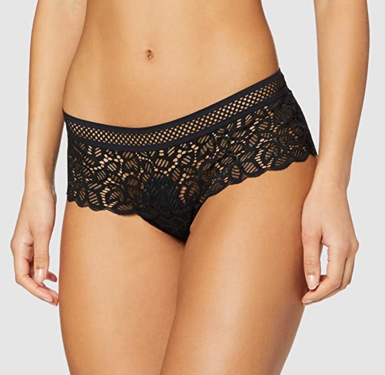 Iris &amp; Lilly Lace Cheeky Hipster Underwear (2-Pack)