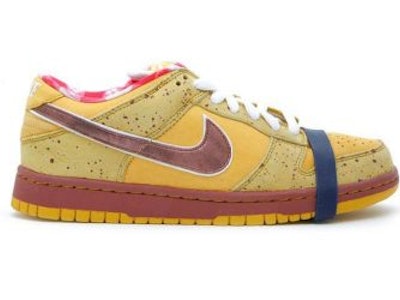 Nike SB Concepts yellow lobster dunk low sneaker