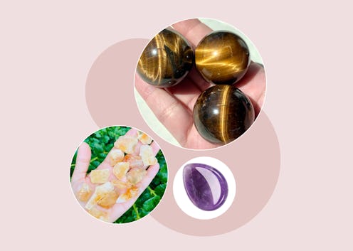 Tiger's eye, citrine, and amethyst are among the best crystals for anxiety