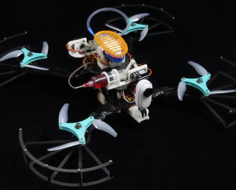 Amphibious drone