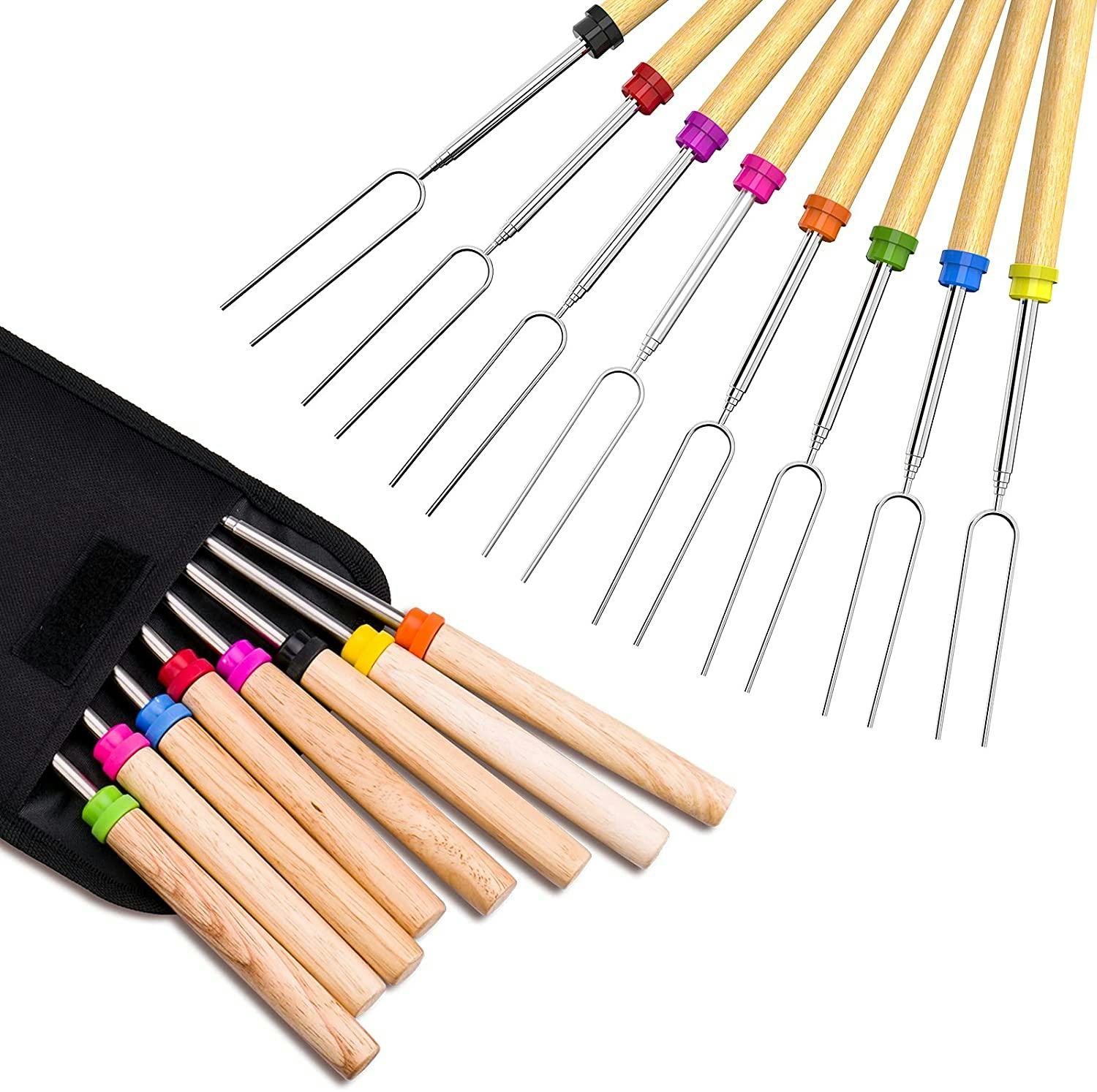 Ezire Marshmallow Roasting Sticks (8-Pack)
