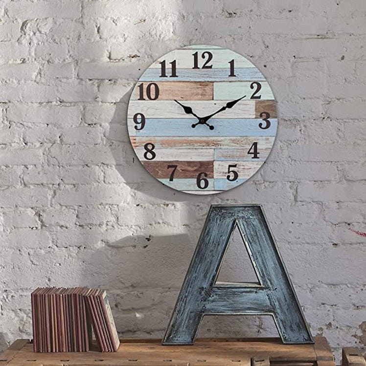 Stonebriar Vintage Coastal Wall Clock