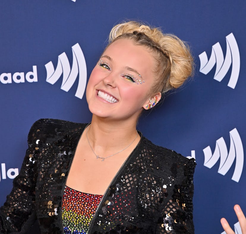 JoJo Siwa at the 33rd Annual GLAAD Media Awards ahead of her 19th birthday celebration.