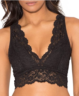 Signature Lace Deep V Bralette