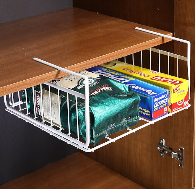 simple houseware under shelf basket