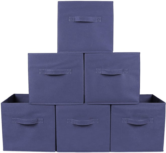Greenco Foldable Storage Cubes Non-woven Fabric -6 Pack