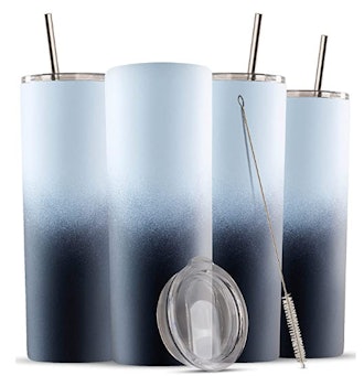 Insulated Skinny Stainless Steel Tumbler Set