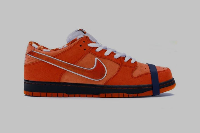 Nike SB Concepts "Orange Lobster" Dunk Low sneaker