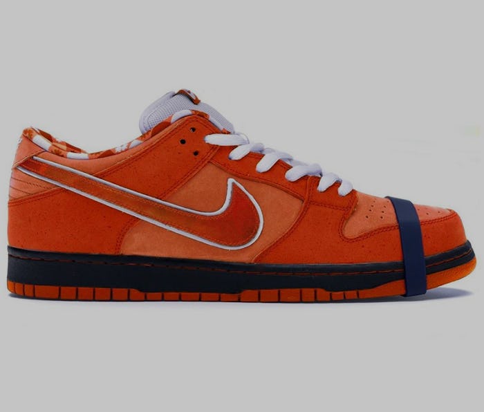Nike SB Concepts "Orange Lobster" Dunk Low sneaker
