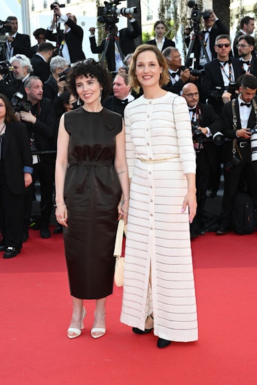 Marie Kreutzer and Vicky Krieps at the Cannes Film Festival