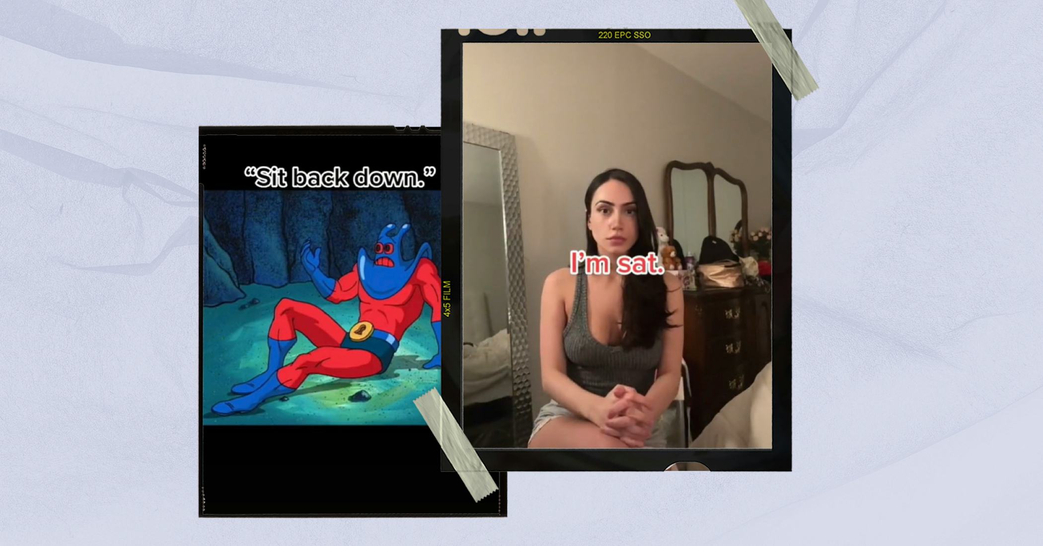 On TikTok, the "I'm Sat" trend has people revealing their craziest crushes. 