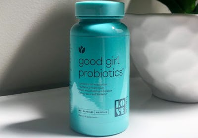 "Good girl" probiotics box