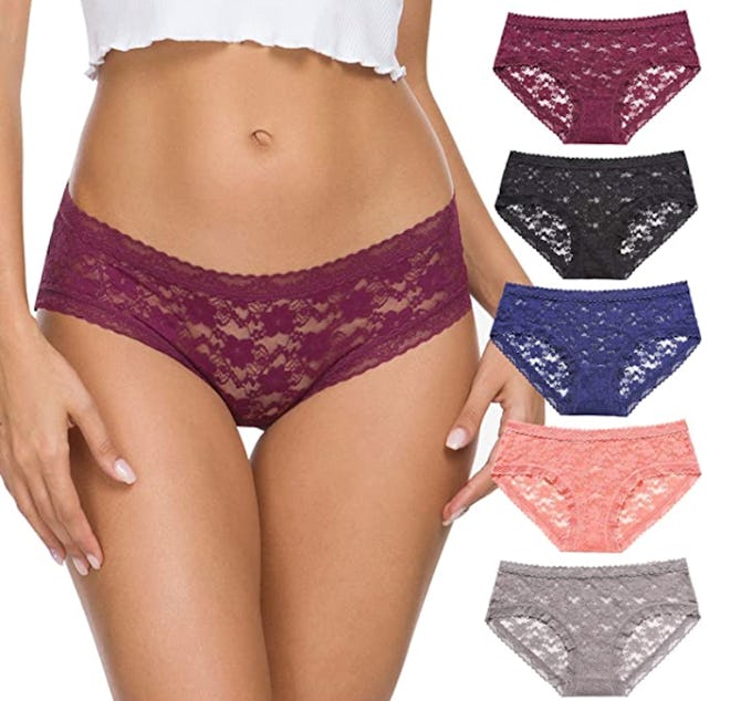Wealurre Lace Panties (5-Pack)