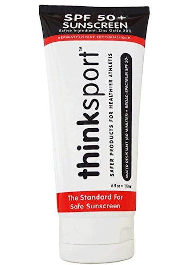 Thinksport SPF 50+ Mineral Sunscreen – Safe, Natural Sunblock for Sports & Active Use